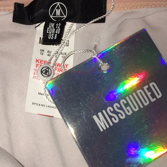 🎉HP!🎉 NWT! PINK MISSGUIDED ONE PIECE SWIMSUIT - Picture 5 of 7